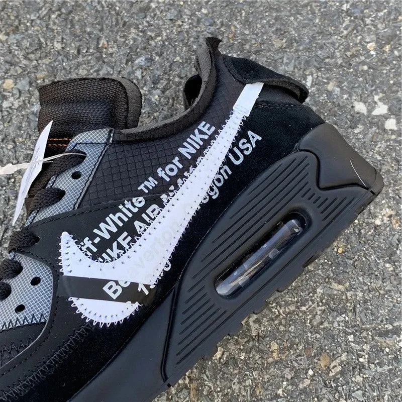 Off-White x Nike Air Max 90 Black