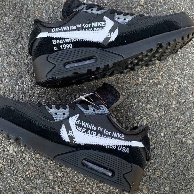 Off-White x Nike Air Max 90 Black