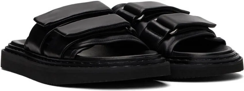 Officine Creative Black Ios 003 Sandals