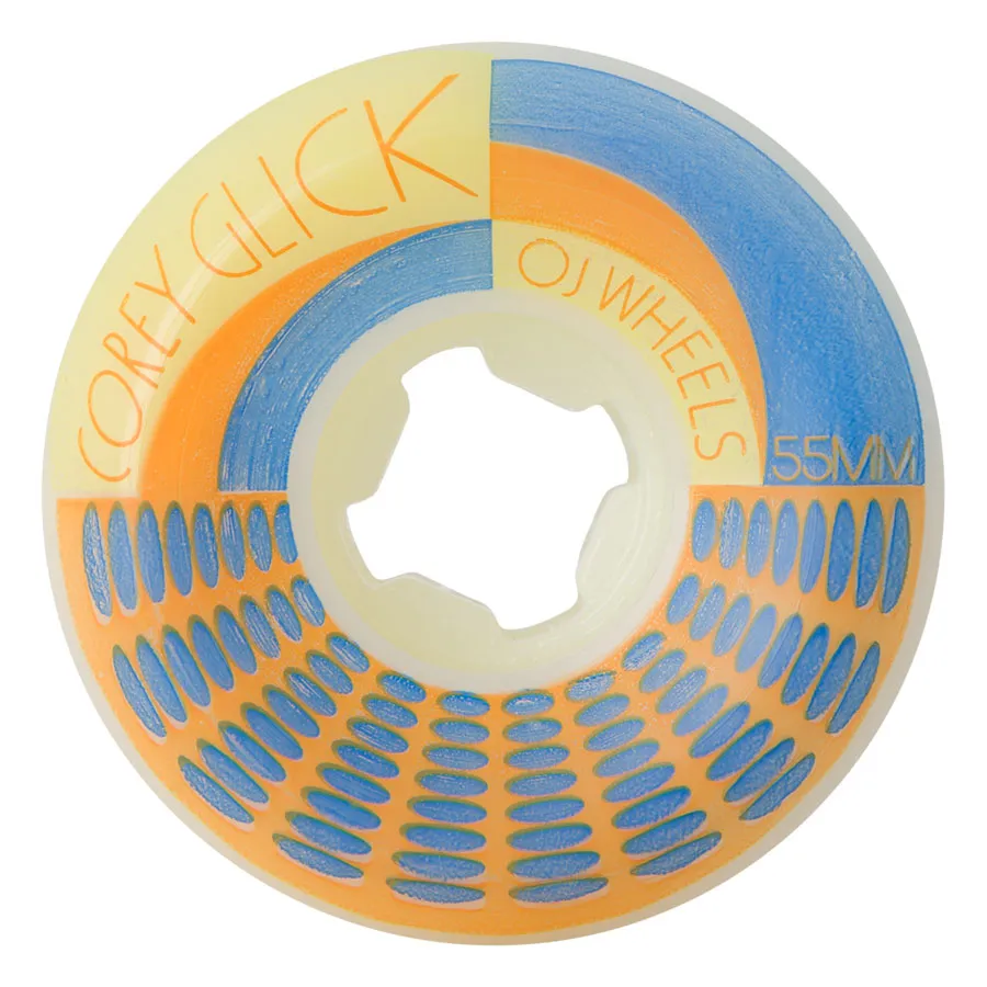 OJ 55mm Glick Bro Jazz Original Hardline 99a Skateboard Wheels