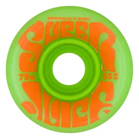 OJ Skateboard Wheels-55mm Mini Super Juice Green 78a