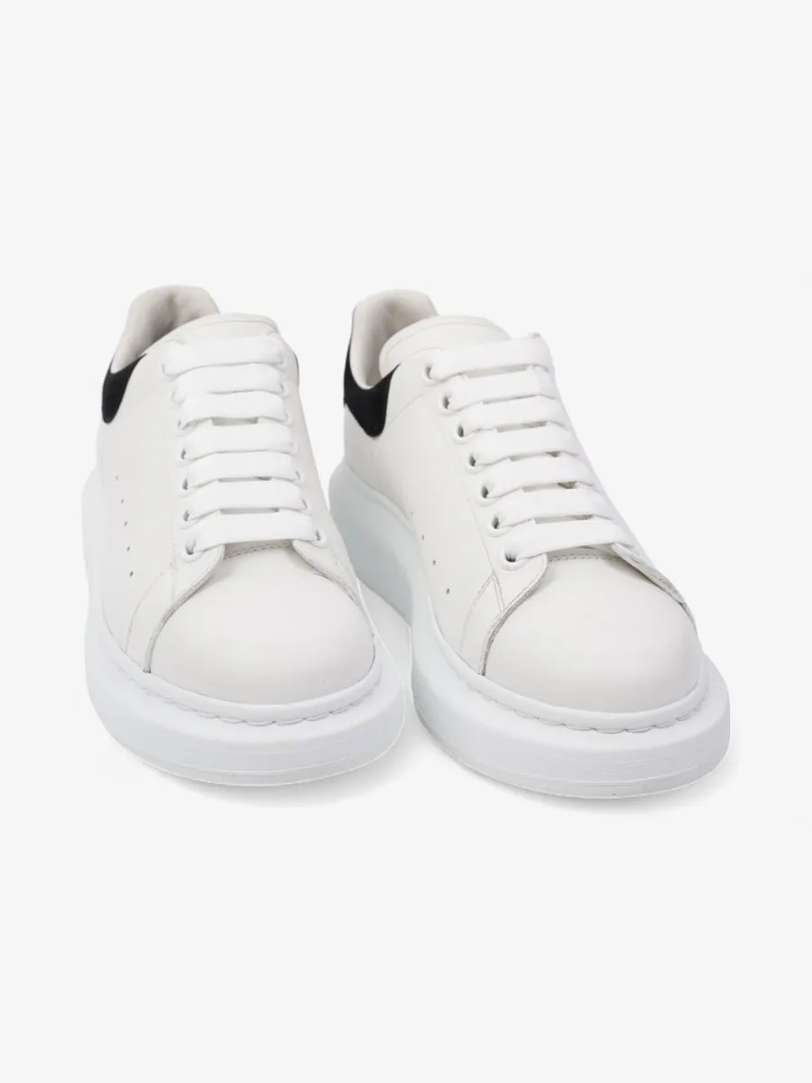 Oversized Sneakers White / Black Leather EU 38 UK 5