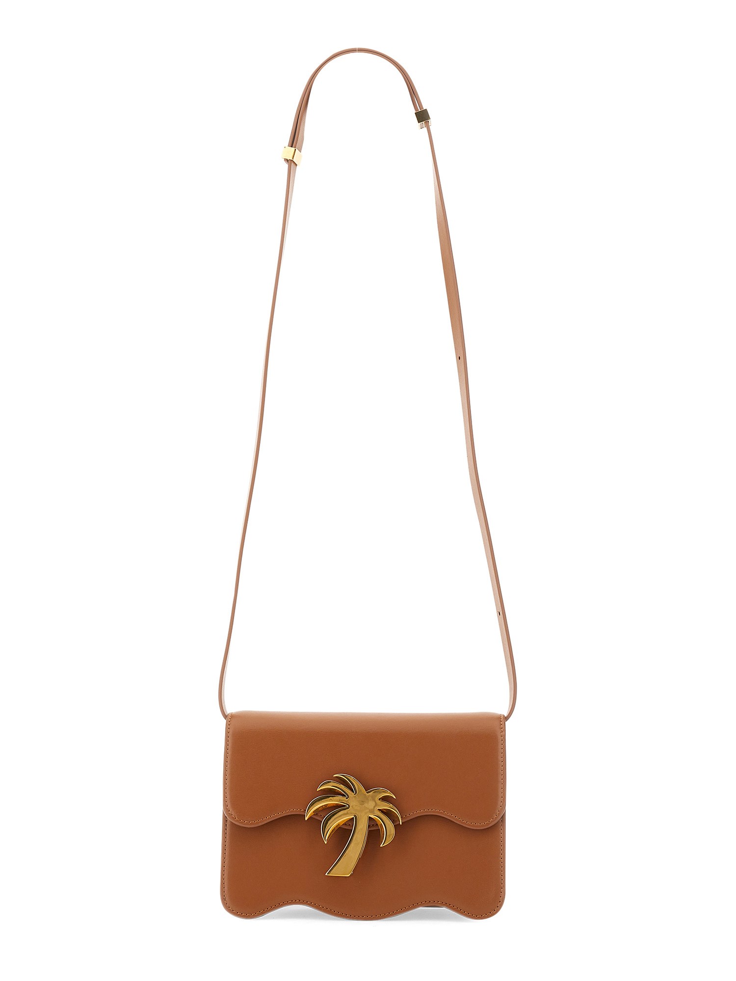 PALM ANGELS    PALM BEACH LEATHER BAG