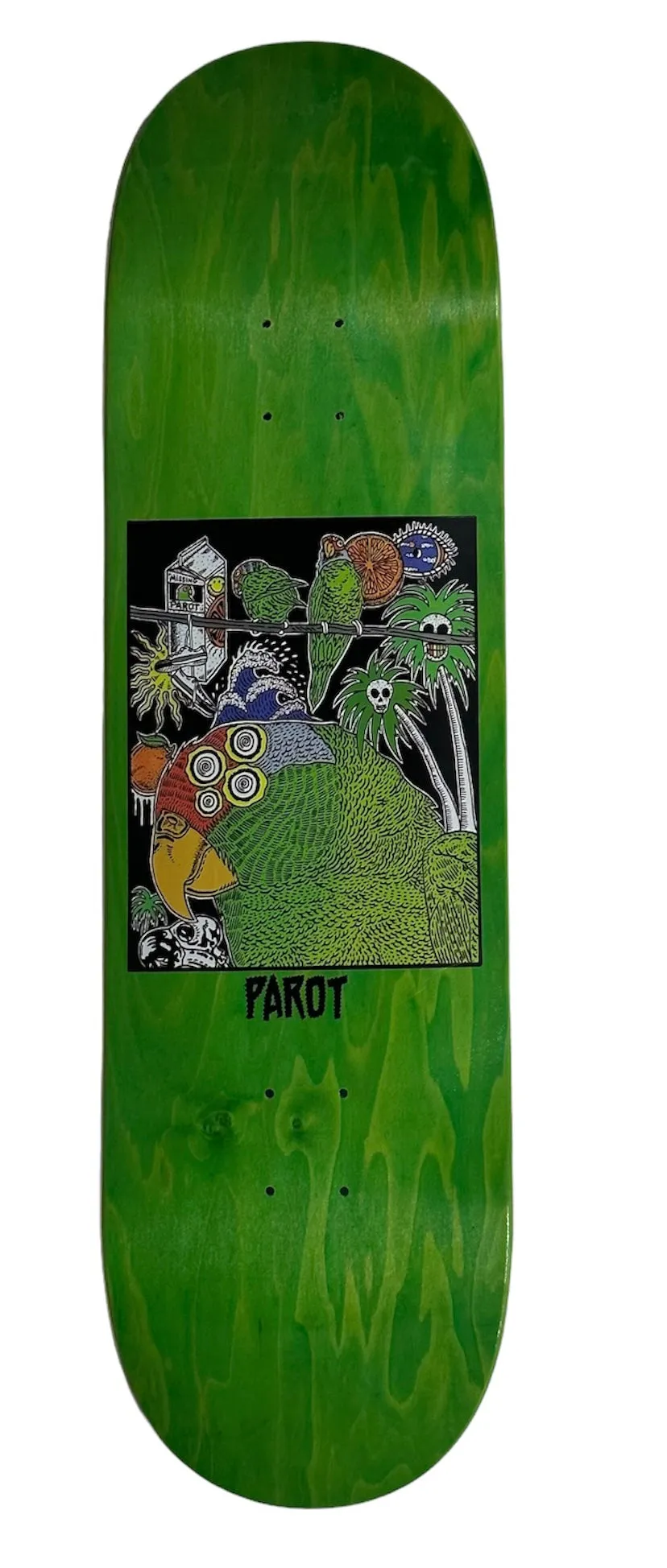 Parot Skateboards Bat Killer Artist Deck