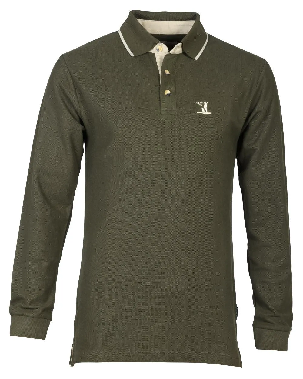 Percussion Long Sleeve Polo Shirt