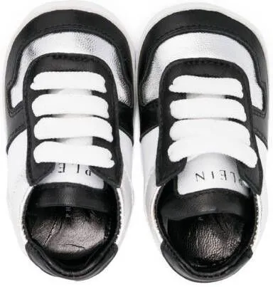 Philipp Plein Junior Newborn lace-up sneakers White