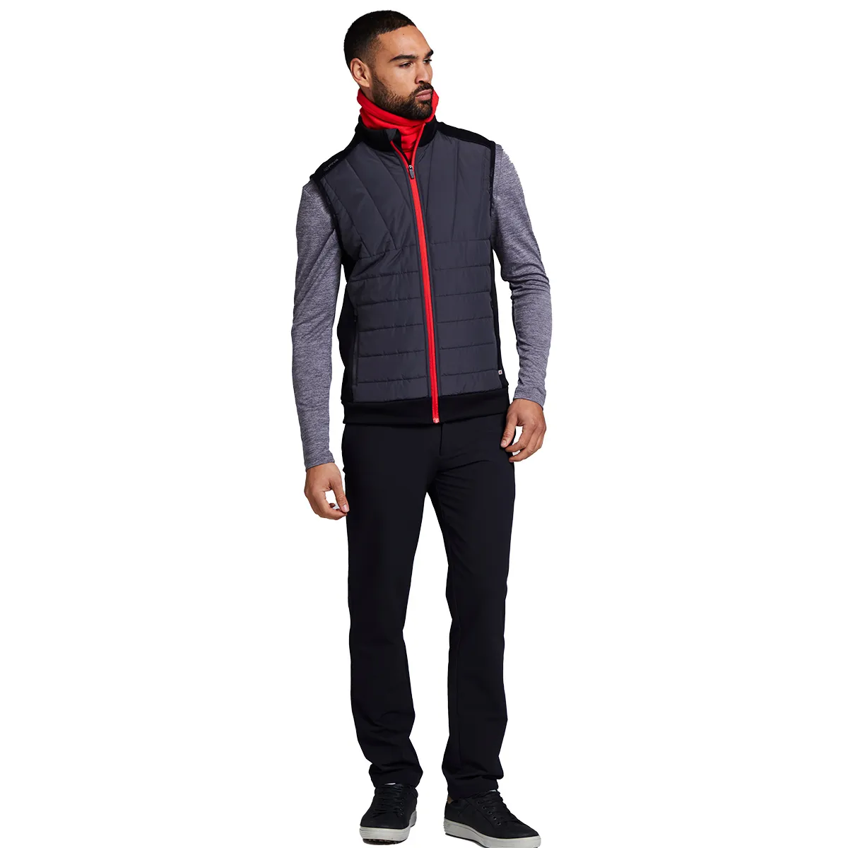 PING Men's Vernon Quilted Hybrid Golf Gilet