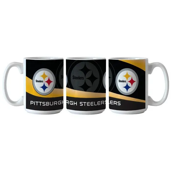 Pittsburgh Steelers 15oz. Wave Mug