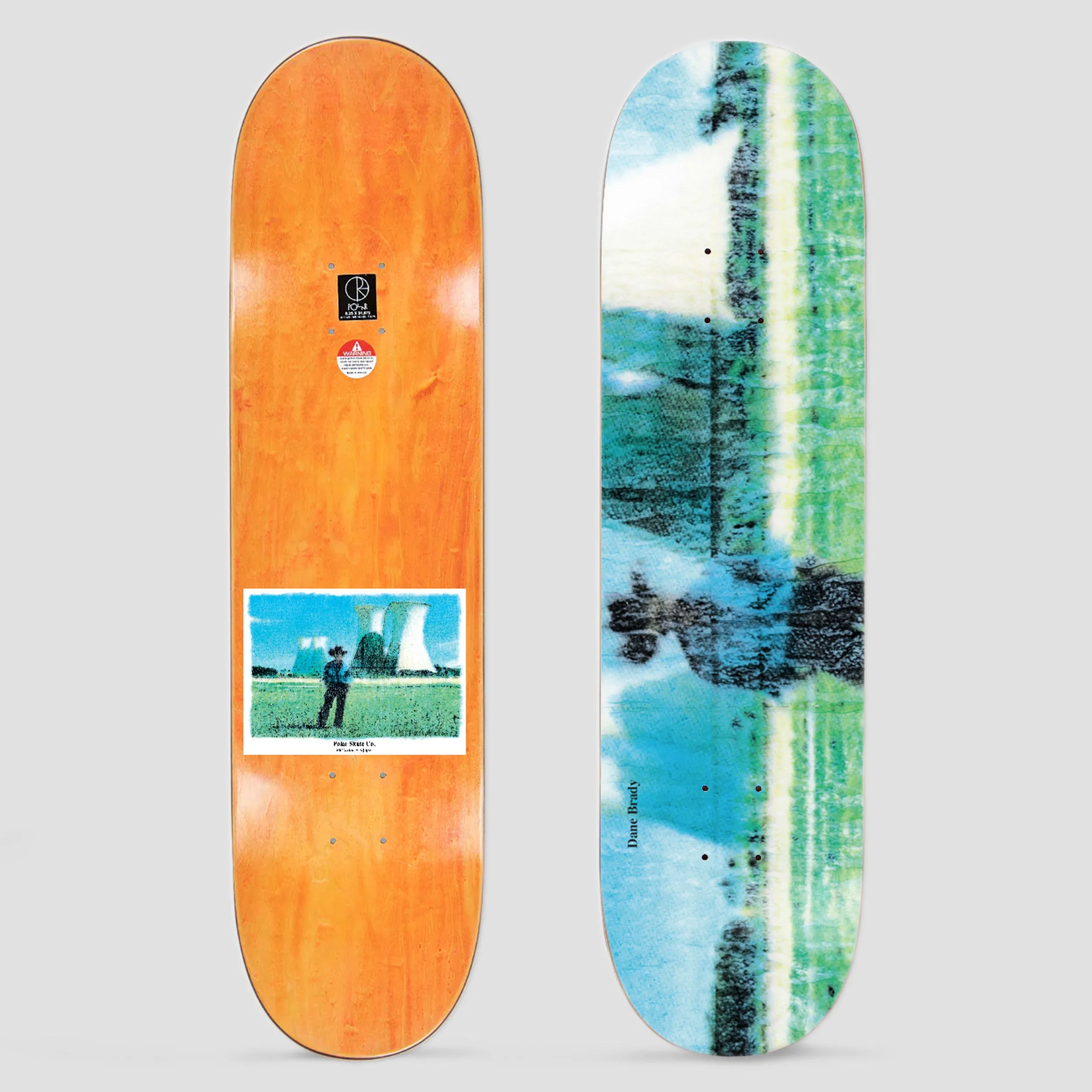 Polar 8.375 Dane Brady Texas Skateboard Deck