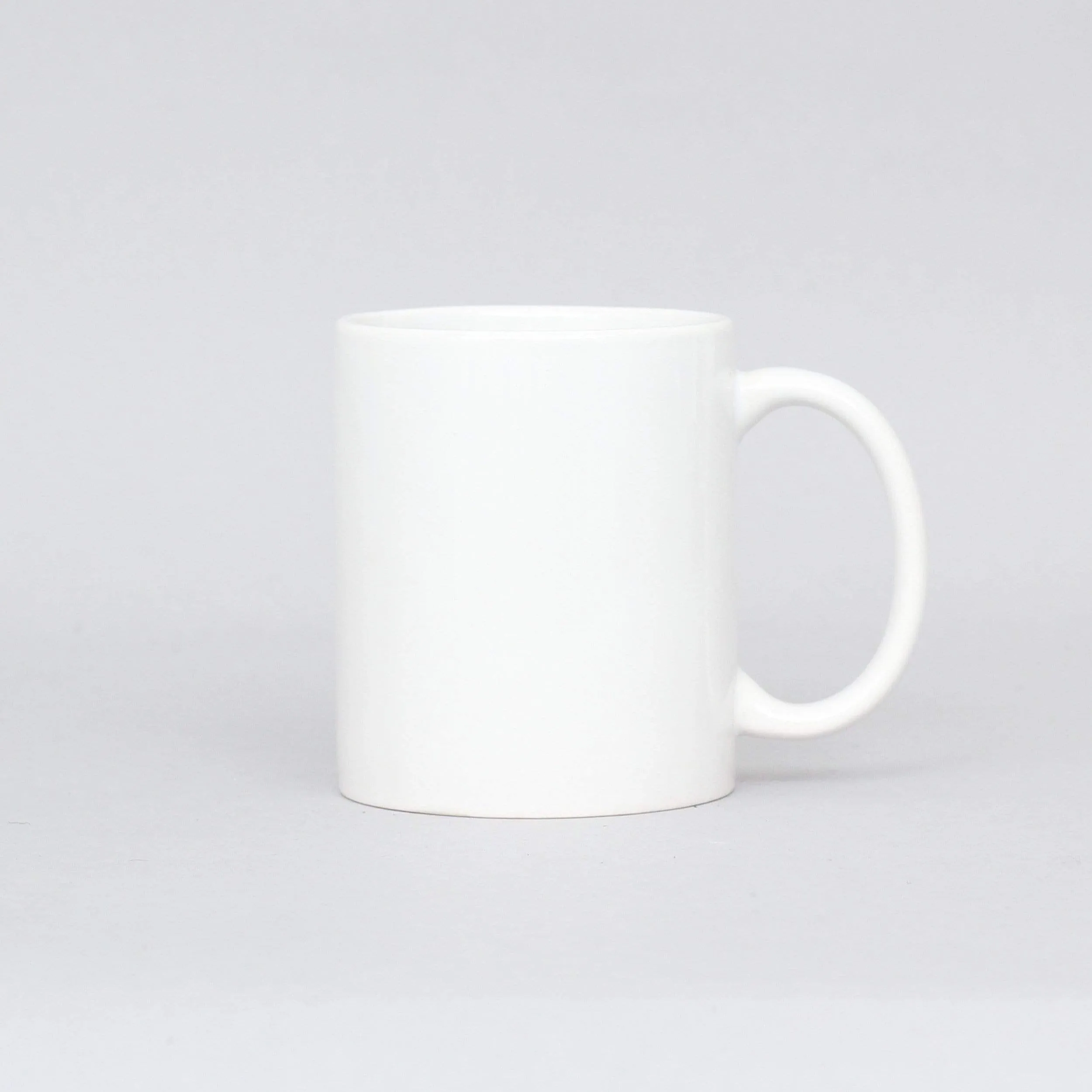 Polar Doodle Face Mug White