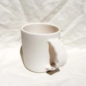 Porcelain Eyelet Lace Mug