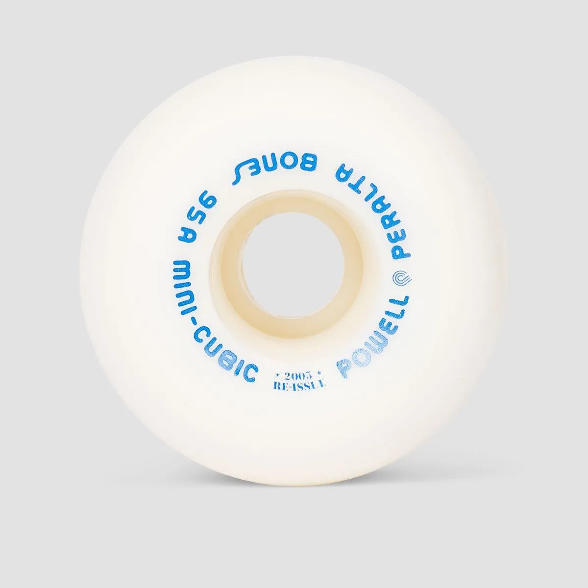 Powell Peralta Mini Cubic 95A Skateboard Wheels White 64mm