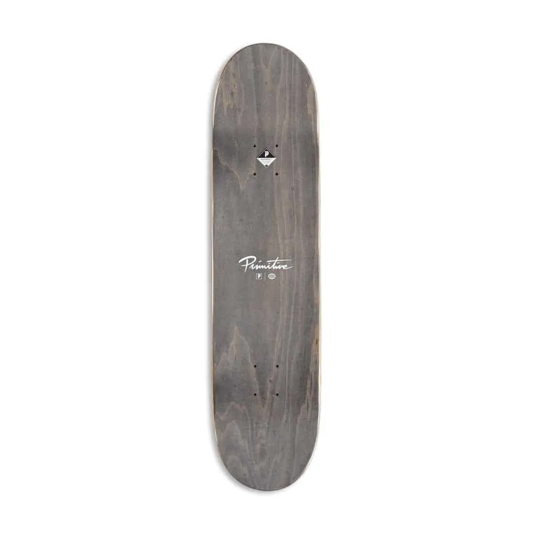 Primitive Nuevo Script Core 8″ Skateboard Deck – Teal