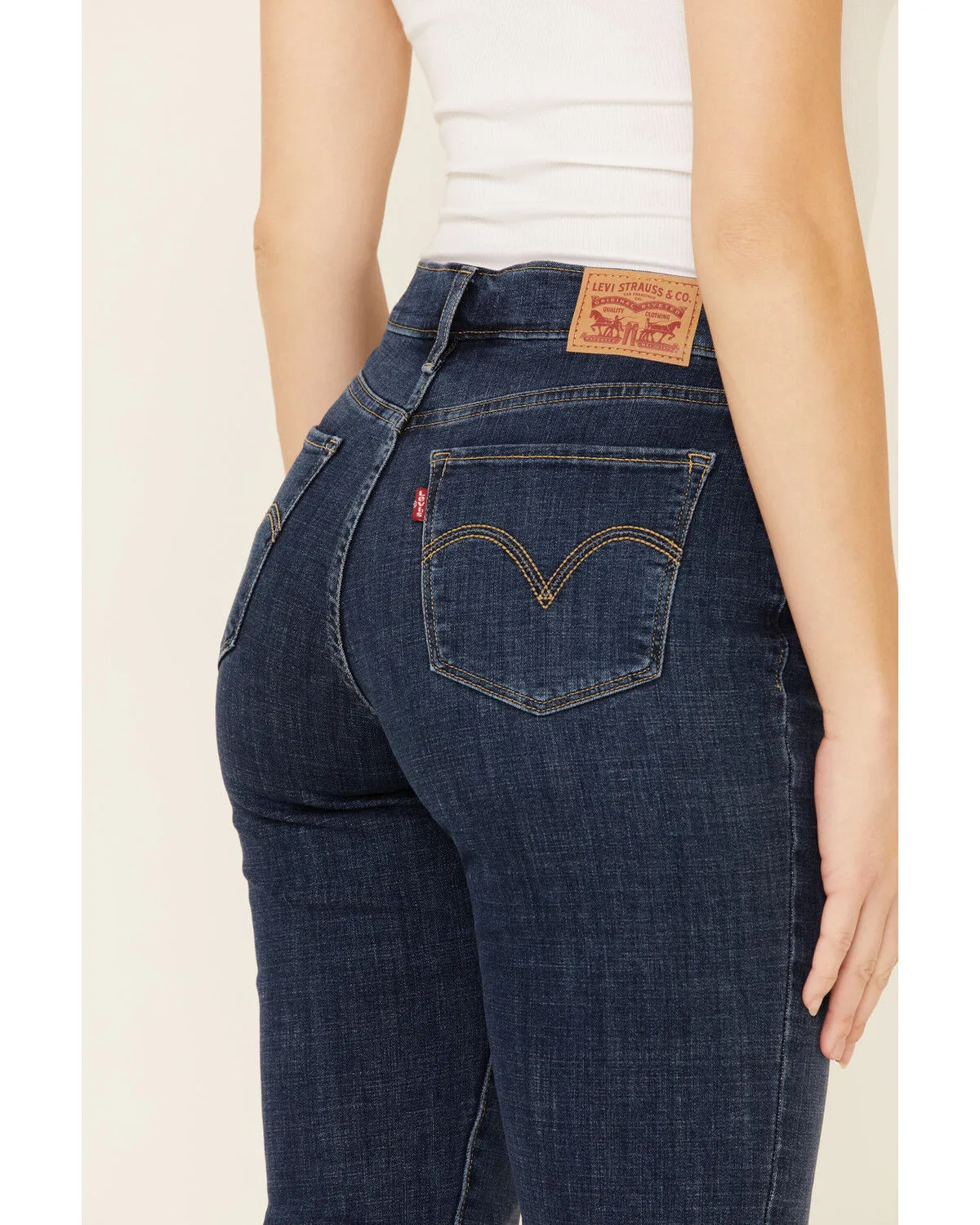 Product Name:  Levi's Women's Classic Straight Mid Rise Maui Waterfall Jeans