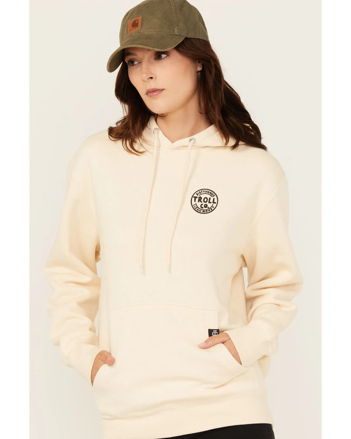 Product Name:  Troll Co Women's Can't Be Tamed Graphic Hoodie