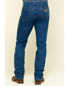 Product Name:  Wrangler Men's Active Flex Prewashed Slim Cowboy Cut Denim Jeans - Tall