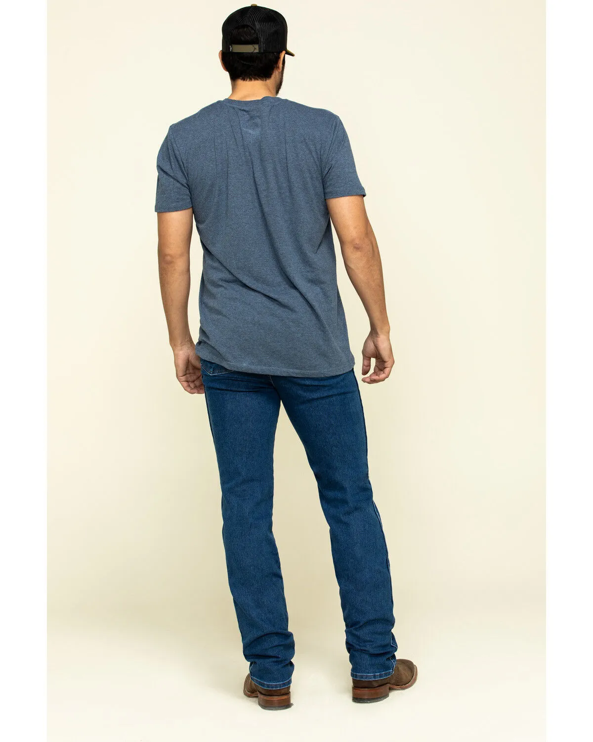 Product Name:  Wrangler Men's Active Flex Prewashed Slim Cowboy Cut Denim Jeans - Tall