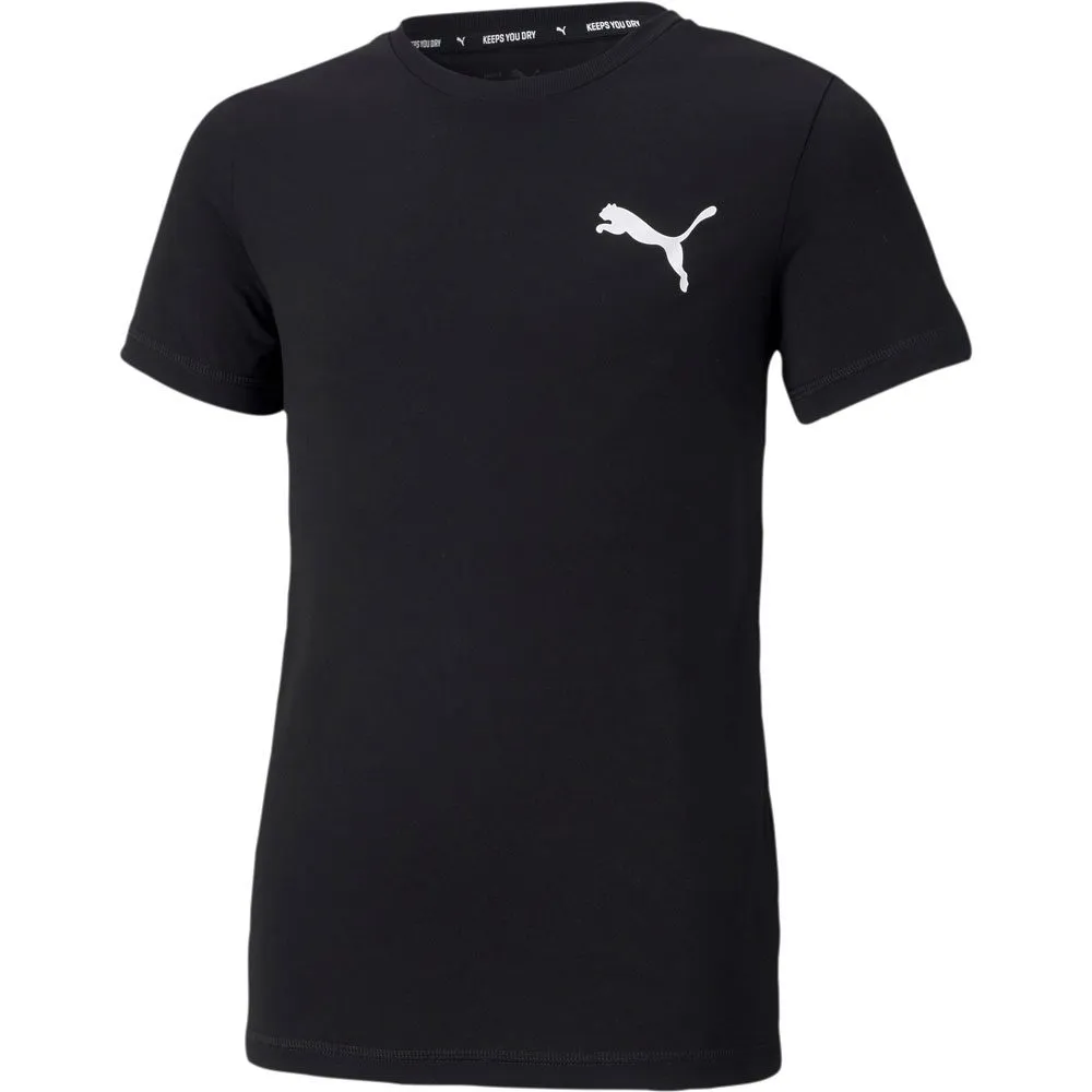 Puma - Active Small Logo T-Shirt Boys puma black