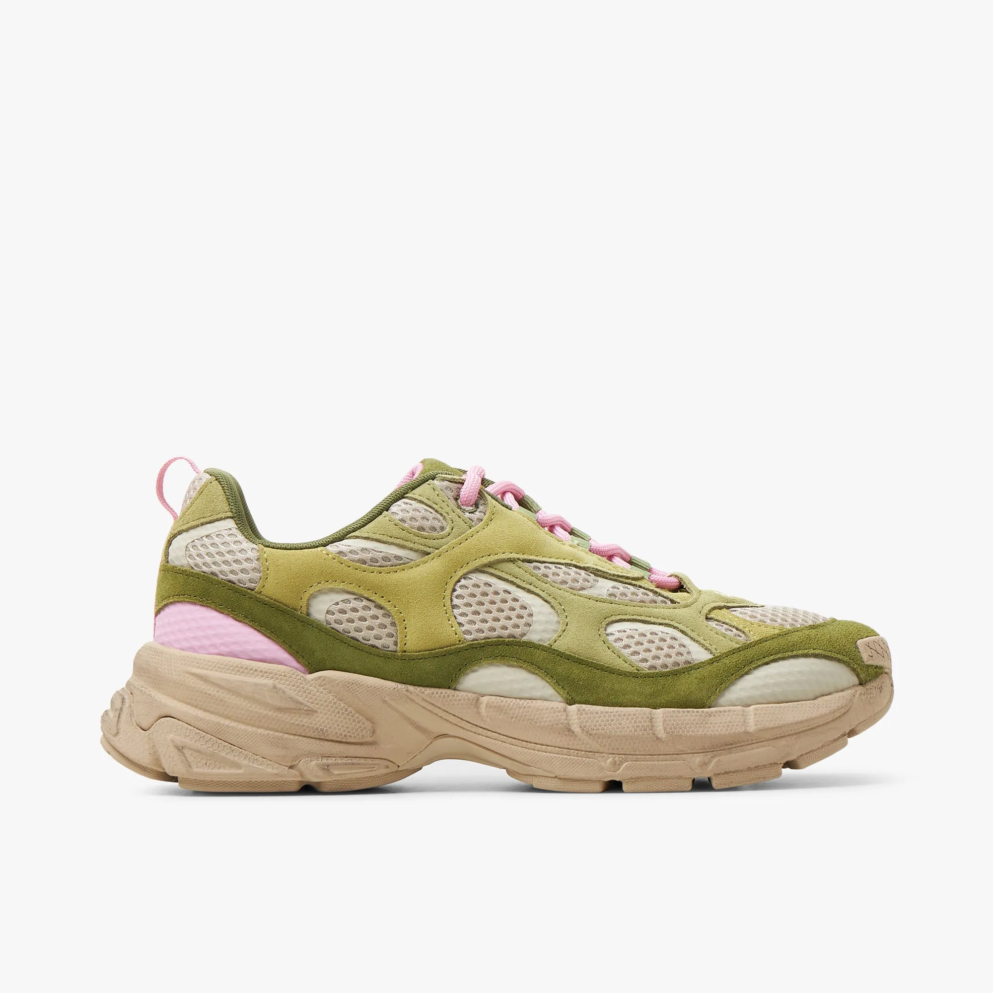 Puma x KidSuper Velophasis NU Tan / Green - Pink