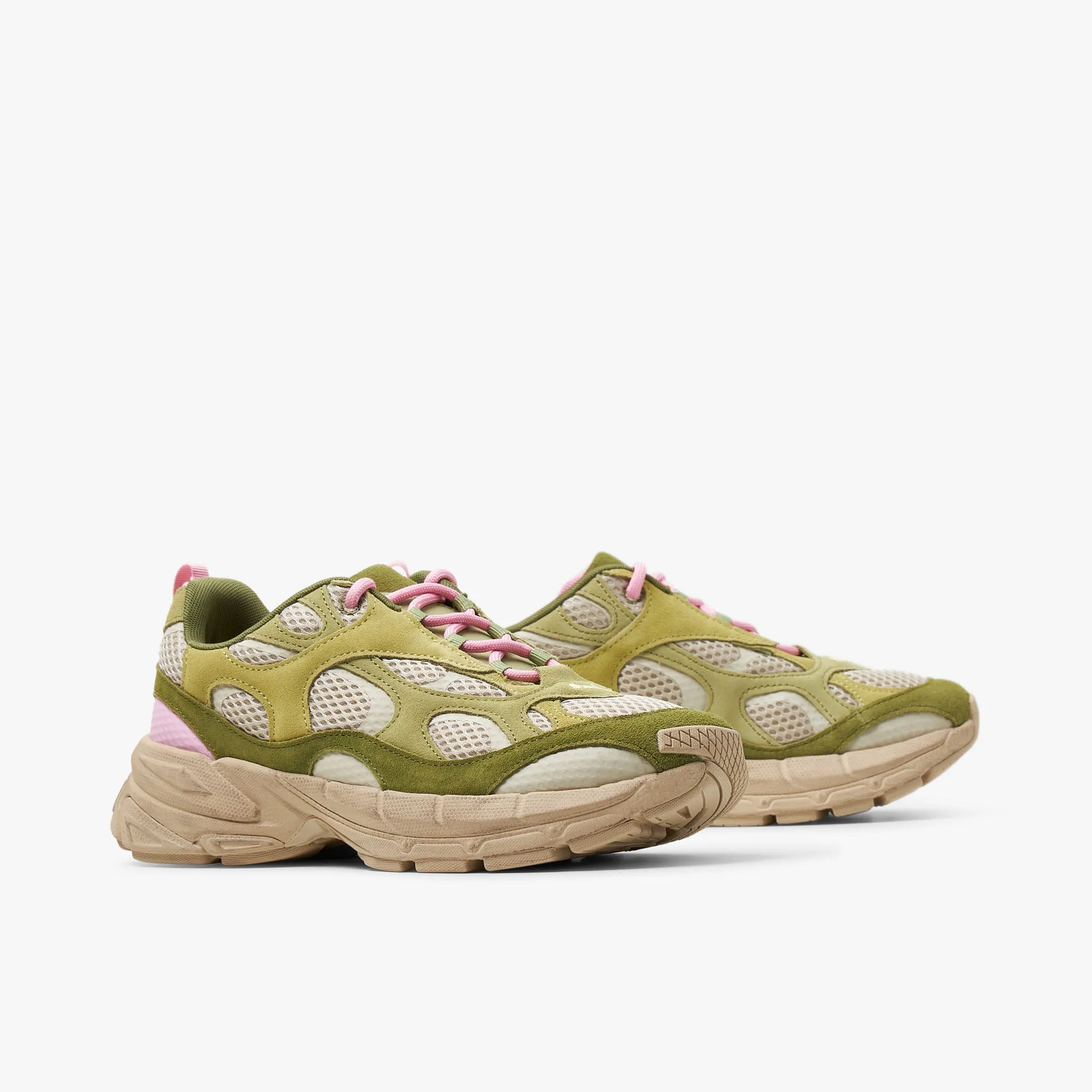 Puma x KidSuper Velophasis NU Tan / Green - Pink