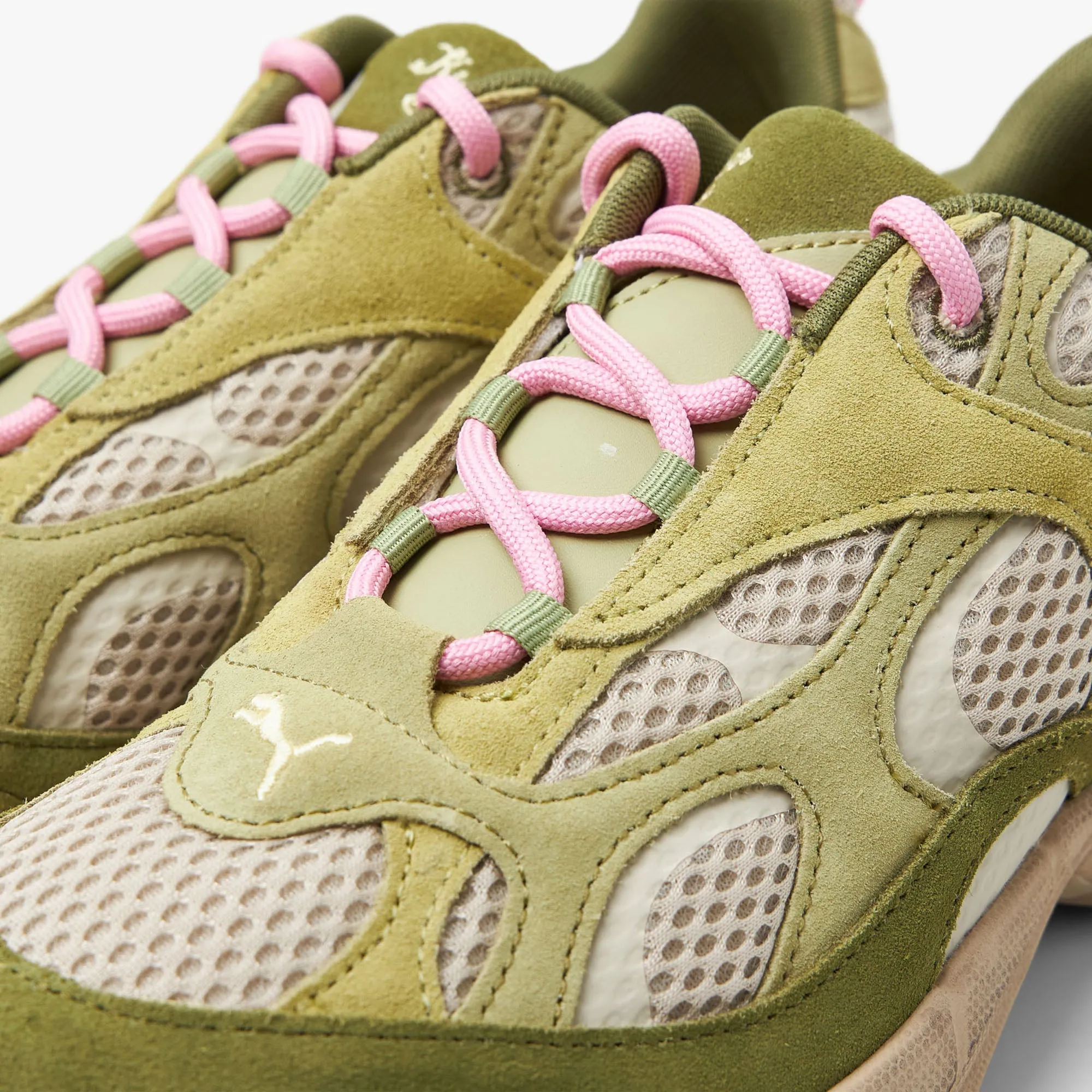 Puma x KidSuper Velophasis NU Tan / Green - Pink