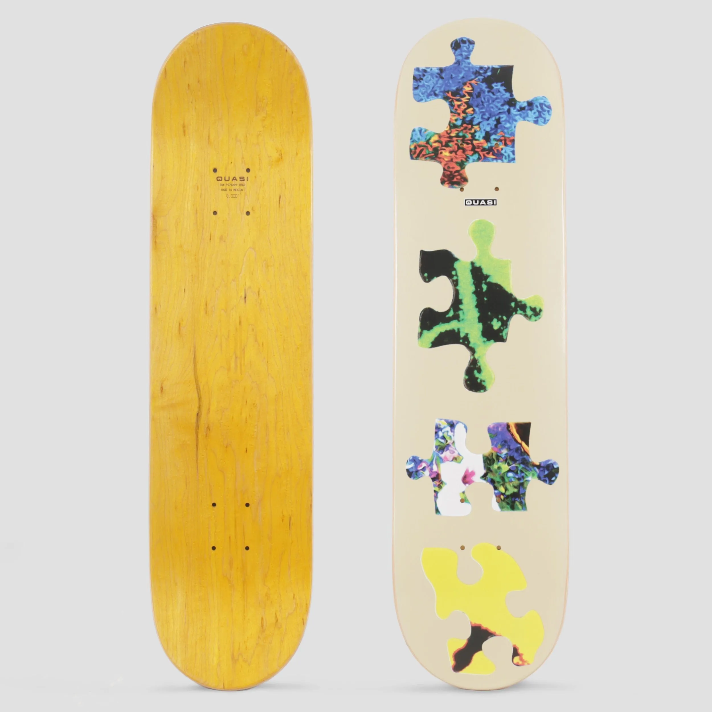 Quasi 8.0 Puzzle 1 Skateboard Deck