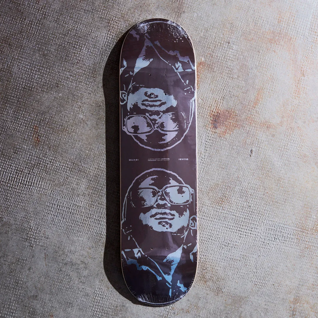 Quasi Skateboards - Planche de skate Henry 'Mirror' 2 Burgundy