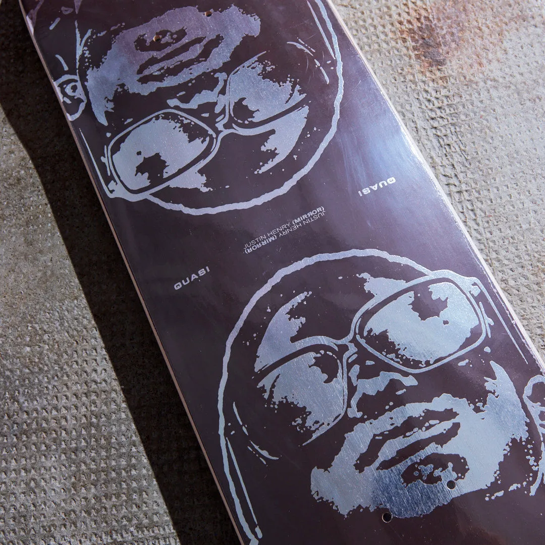 Quasi Skateboards - Planche de skate Henry 'Mirror' 2 Burgundy