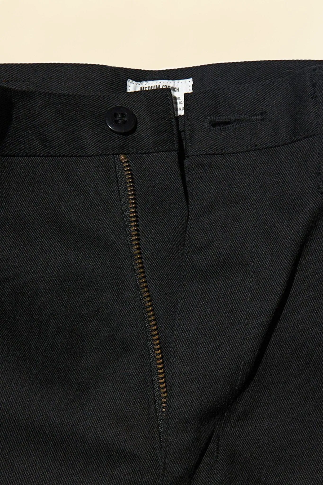 Radiall Motown Wide Tapered Fit Work Pants - Black