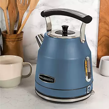 Rangemaster Classic 1.7L 3KW Quiet Boil Kettle RMCLDK201SB - Stone Blue | Kaleidoscope