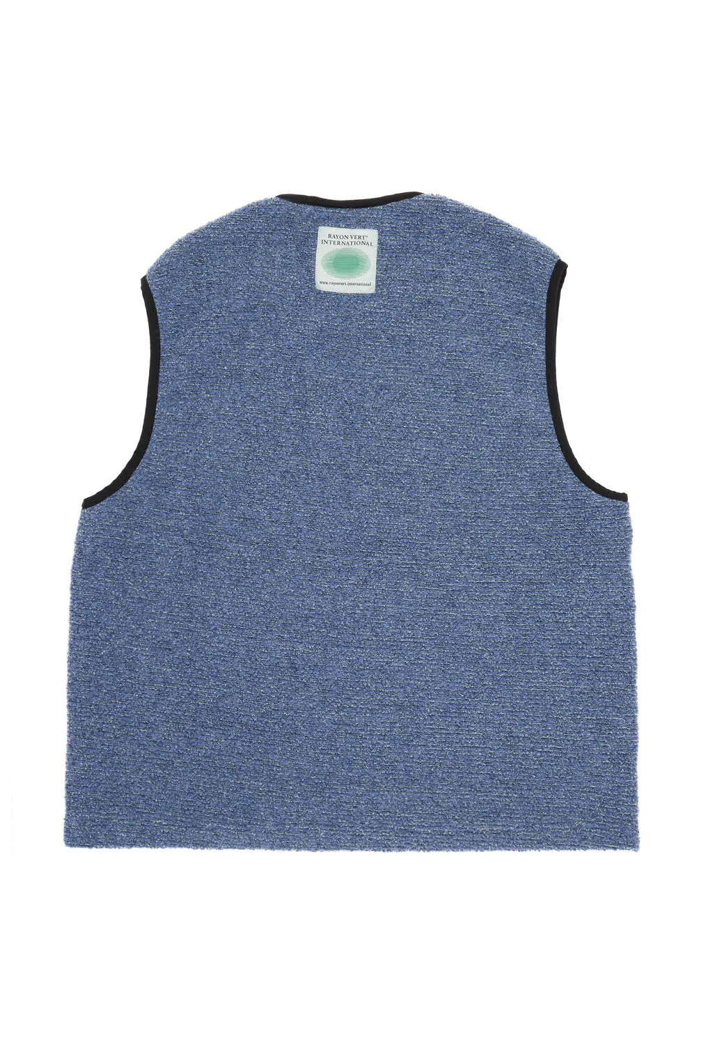 RAYON VERT Samanto Pullover Fleece Vest - Storm Blue