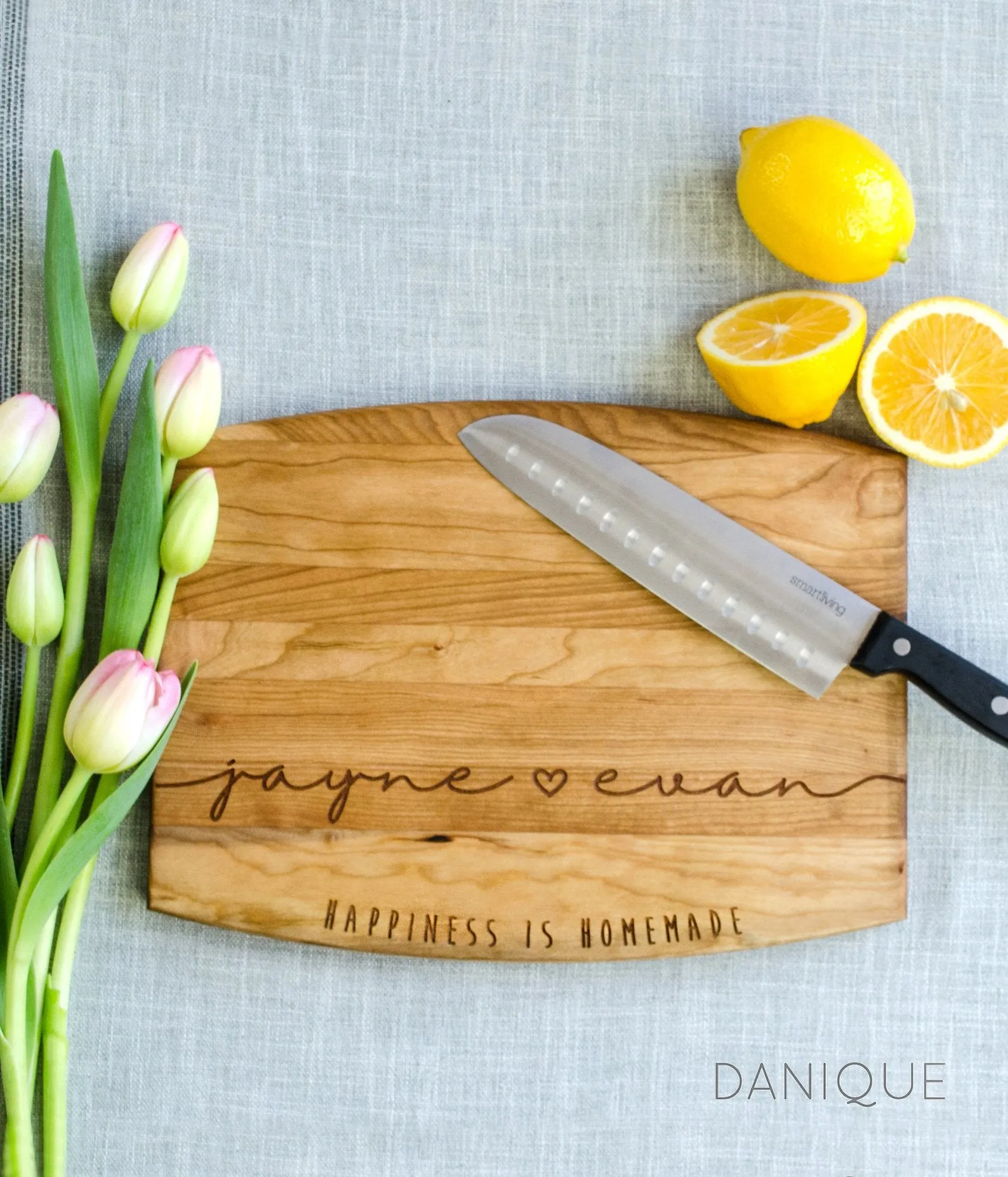 Real Wood Engraved Cutting Board