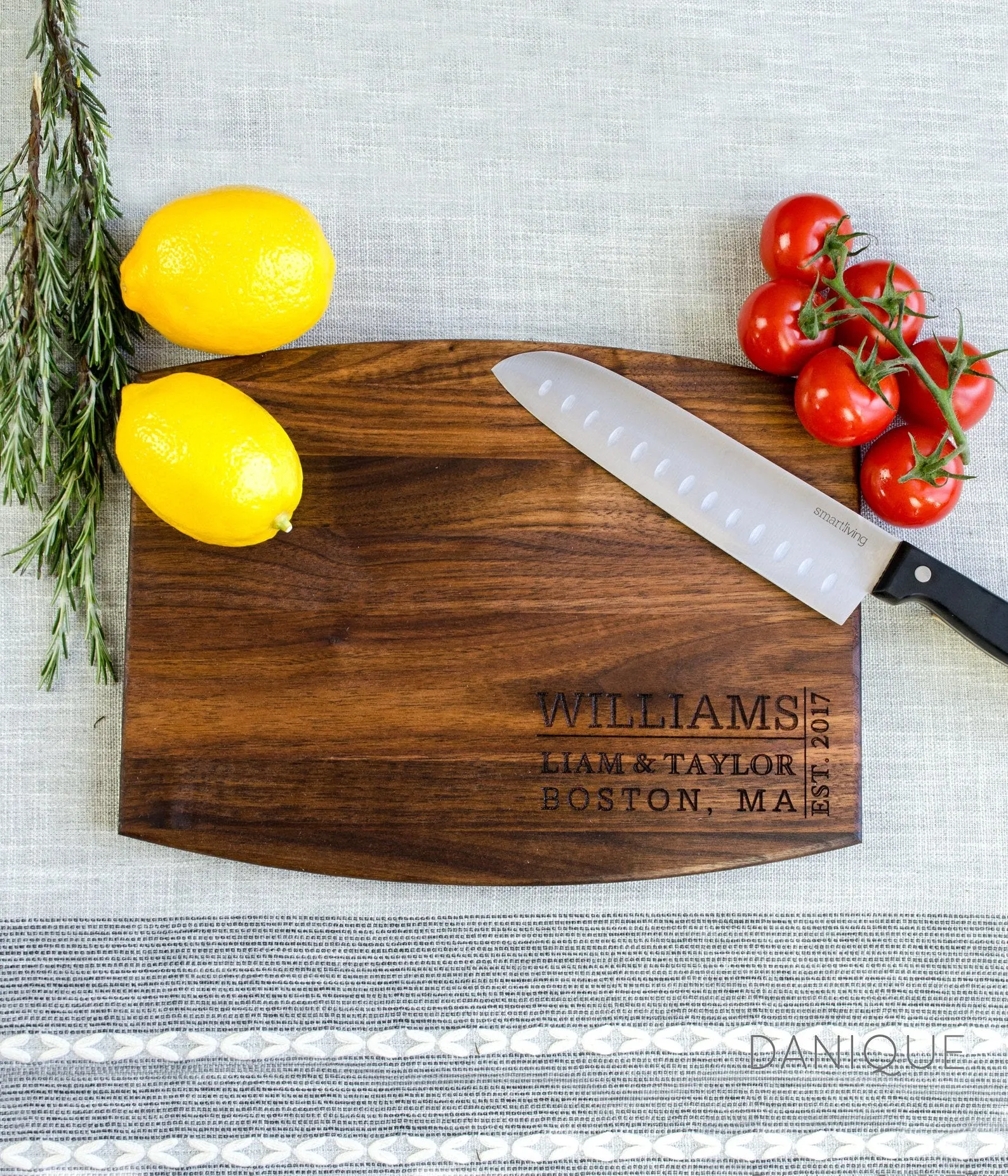 Real Wood Engraved Cutting Board