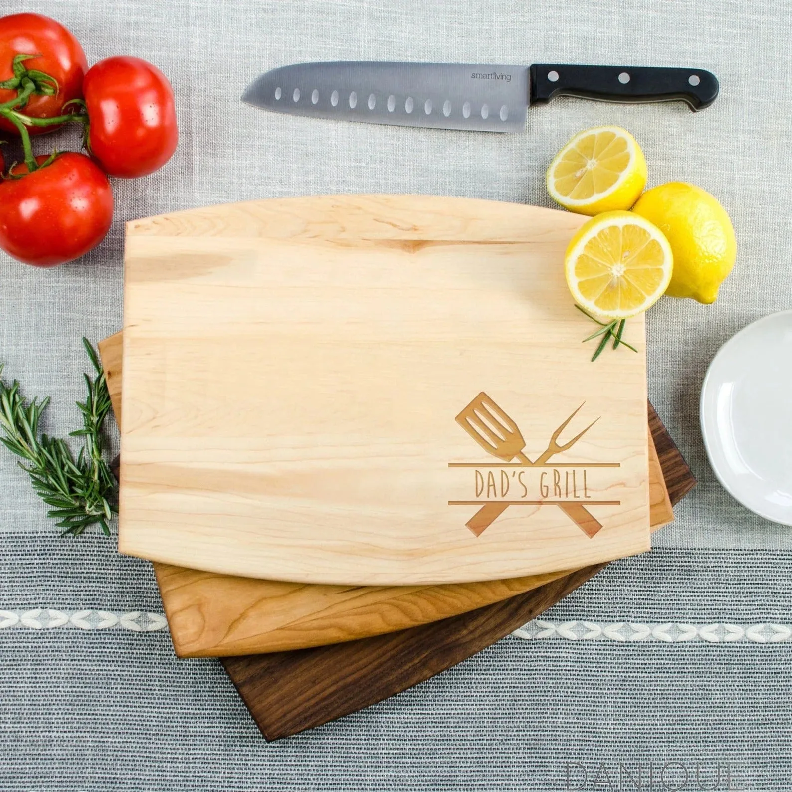 Real Wood Engraved Cutting Board