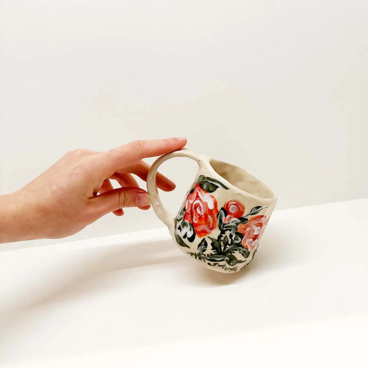 Red Garden Mug