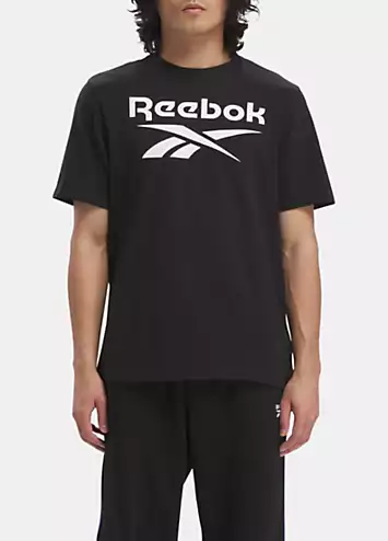 Reebok Logo Print T-Shirt | Grattan