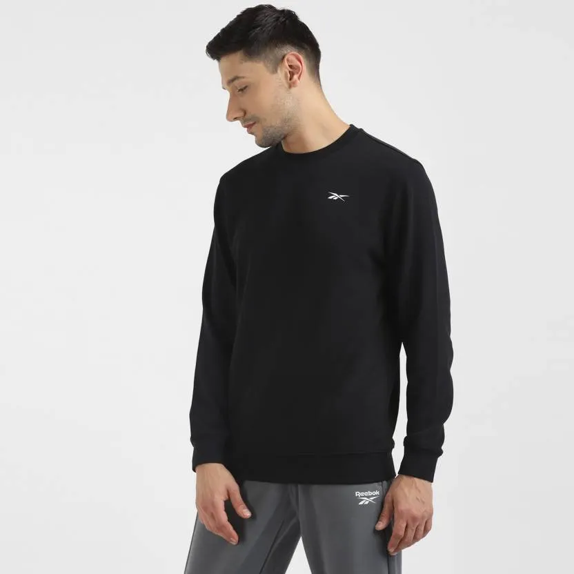 REEBOK  SOLID  MENS SWEATSHIRT