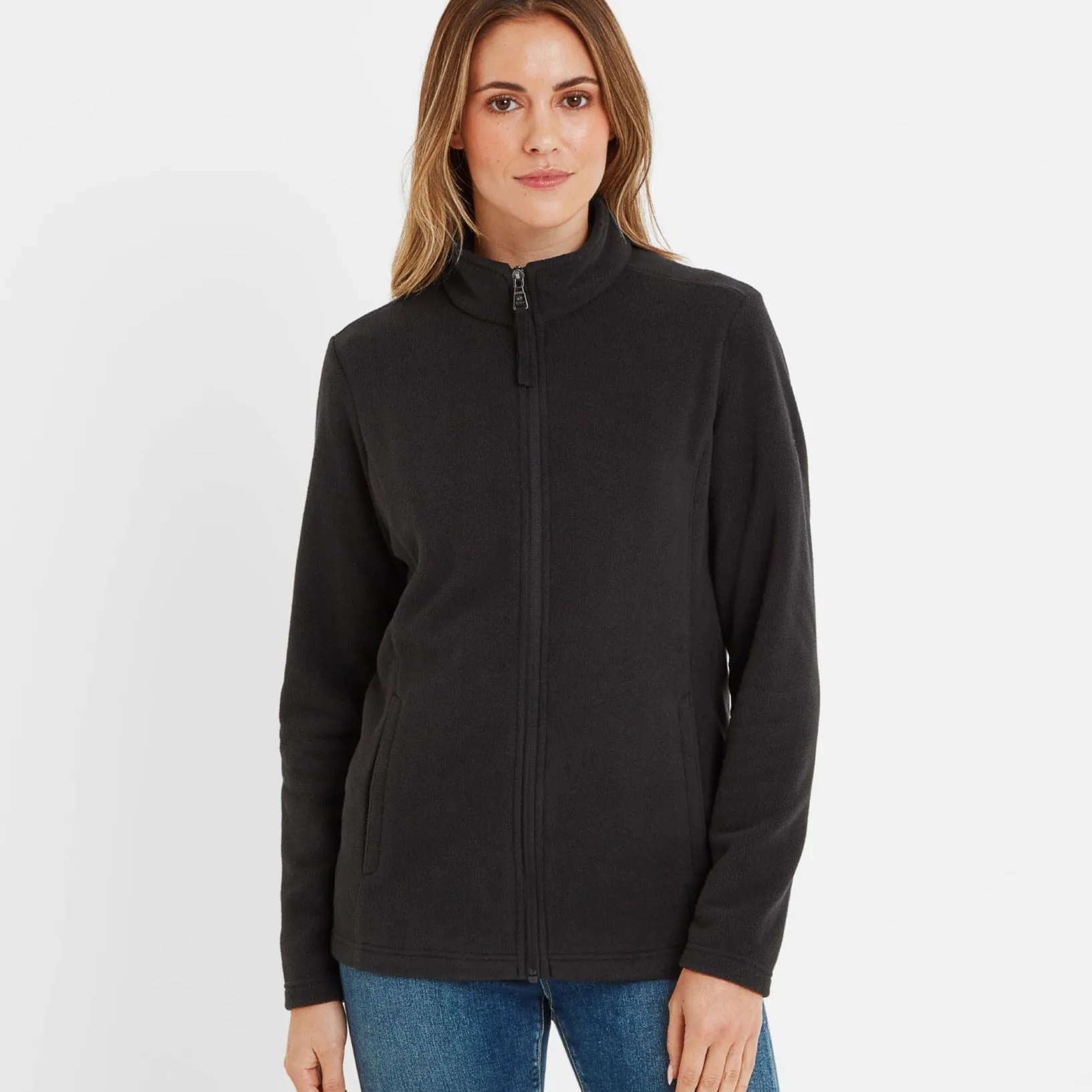 Revive Womens Fleece Jacket - Black