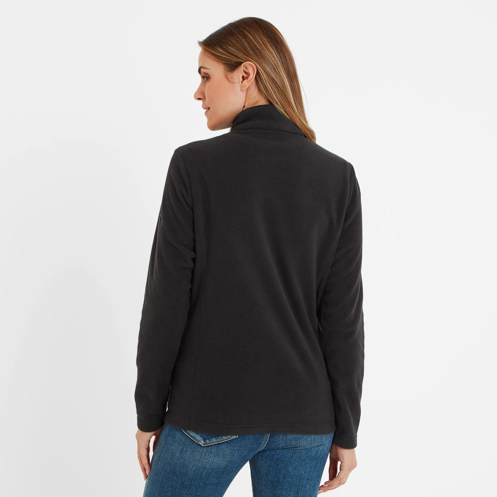 Revive Womens Fleece Jacket - Black