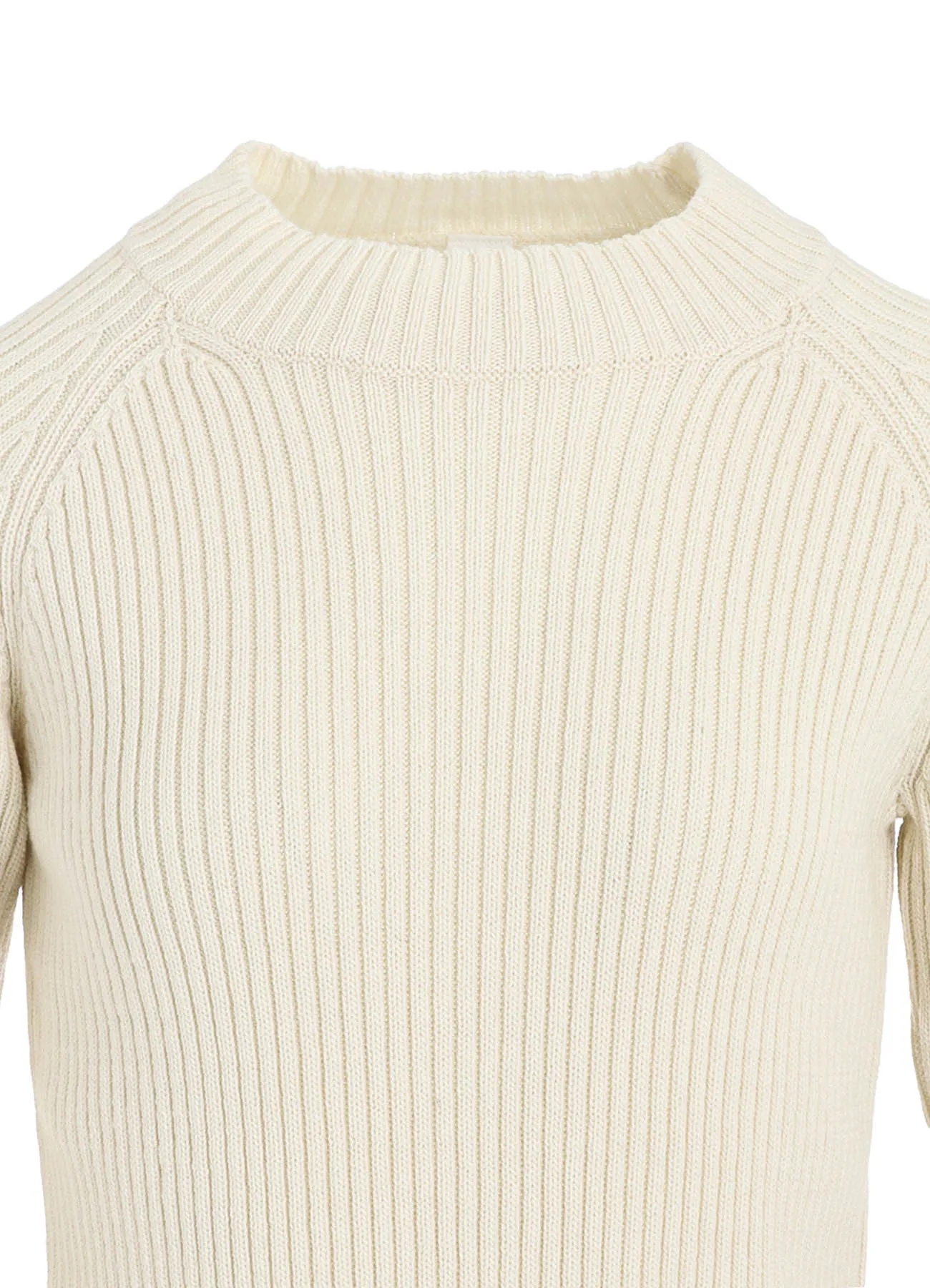 RIB MINI HIGH NECK RAGLAN PULLOVER