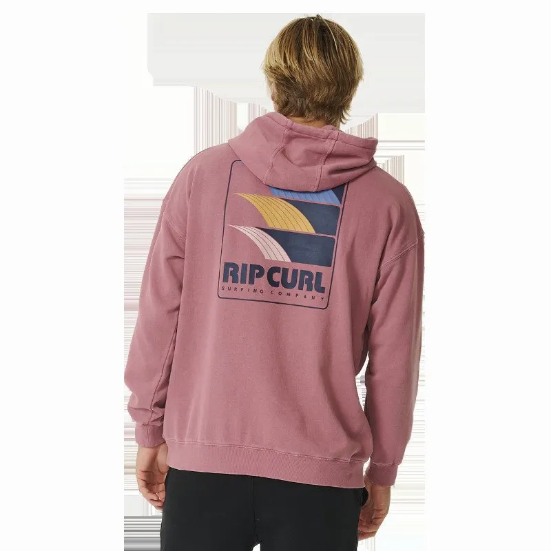 Rip Curl SURF REVIVAL HOODIE IN MAUVE