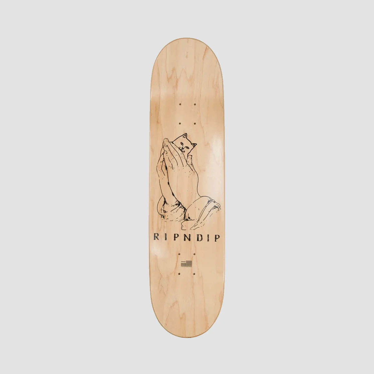 Ripndip Lord Nermal Wilshire Skateboard Deck Green - 8.5"