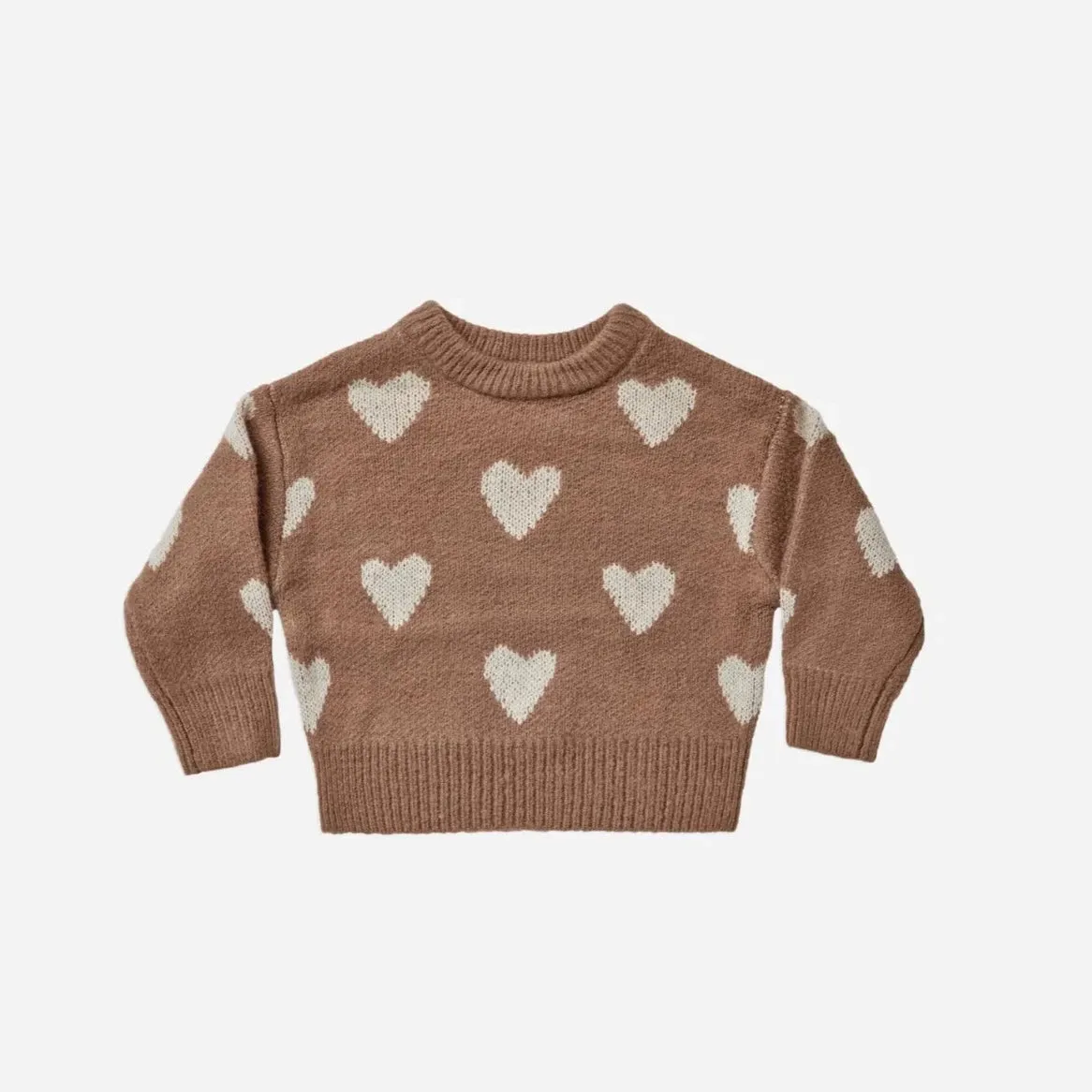 Rylee + Cru Mocha Knit Pullover