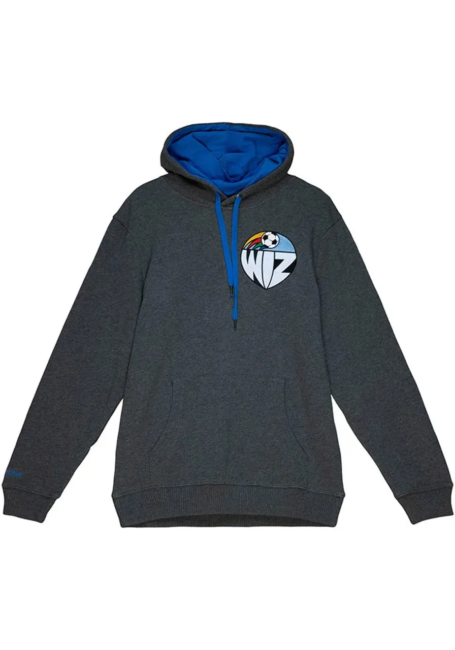 (SALE!!!) Mitchell and Ness MLS Classic French Terry Hoodie Kansas City Wiz - Black