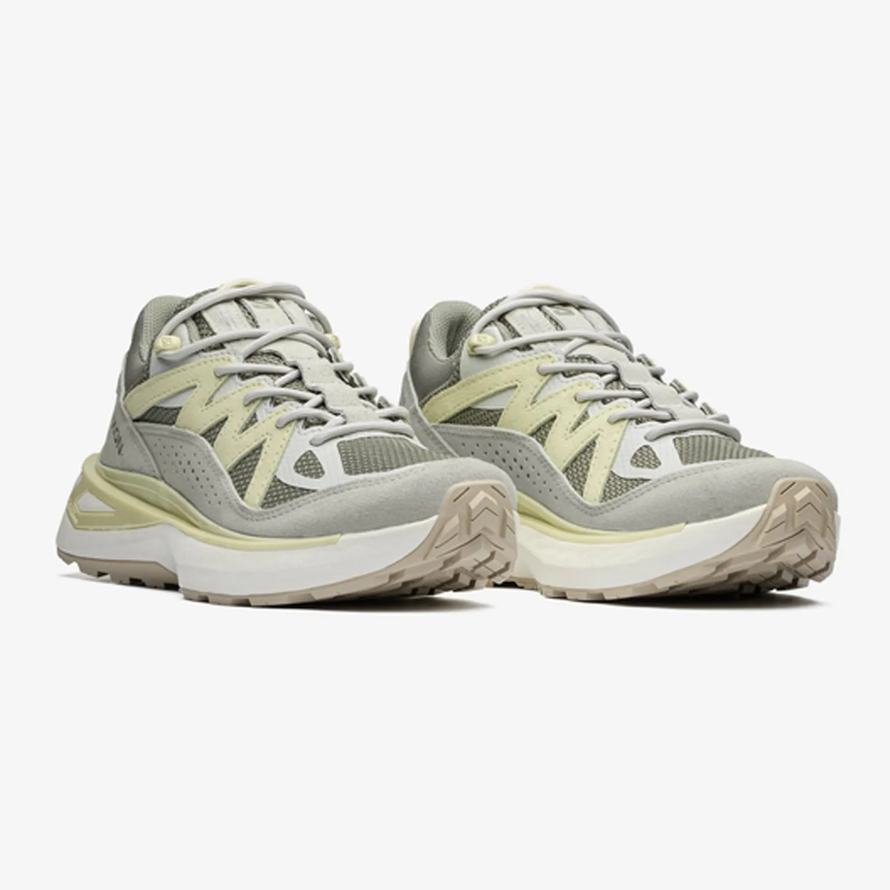 Salomon Odyssey Elmt Low Trainers - Shadow/Metal/Aloewash