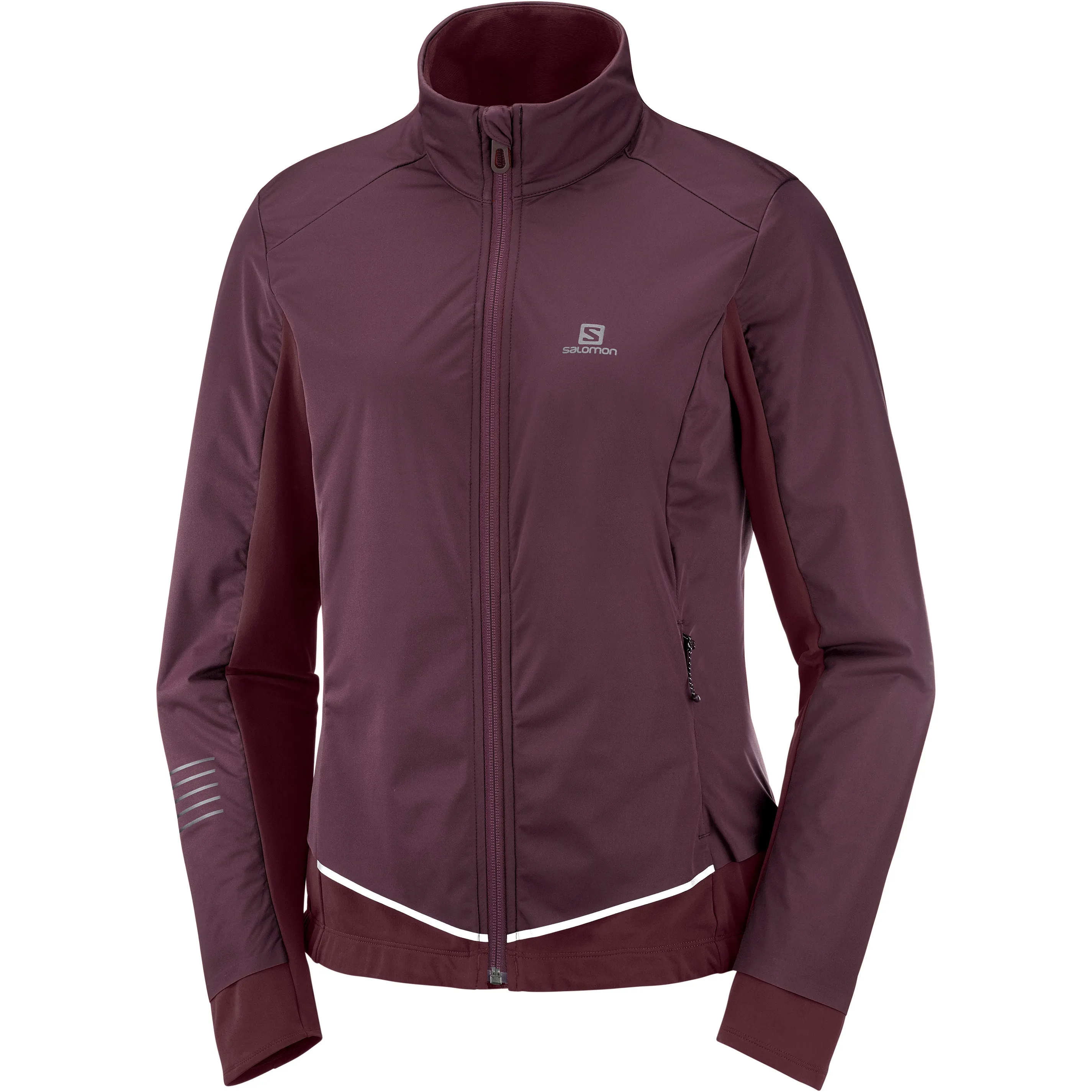 Salomon Women's Lightning Lightshell Jacket Winetasting | Buy Salomon Women's Lightning Lightshell Jacket Winetasting 