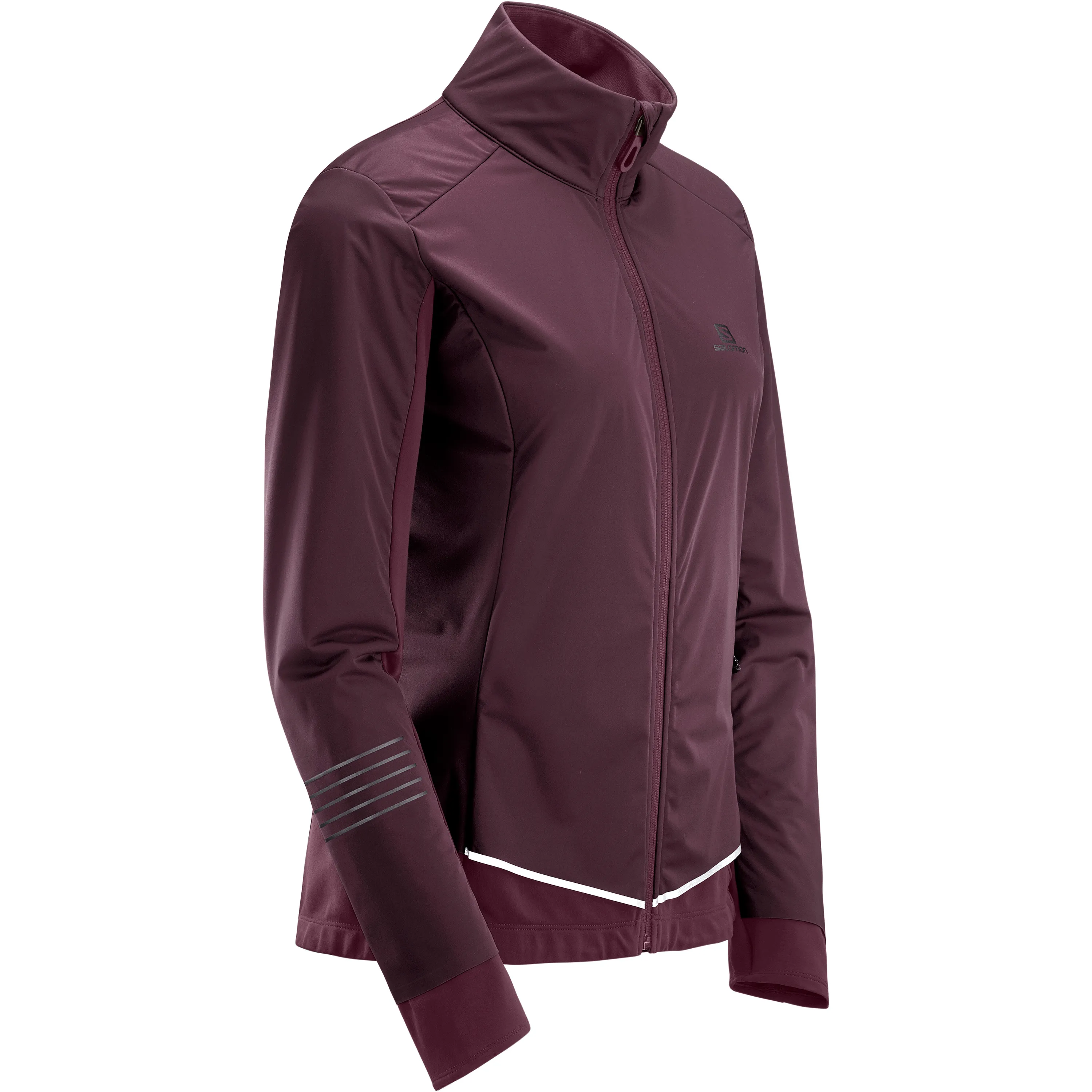 Salomon Women's Lightning Lightshell Jacket Winetasting | Buy Salomon Women's Lightning Lightshell Jacket Winetasting 