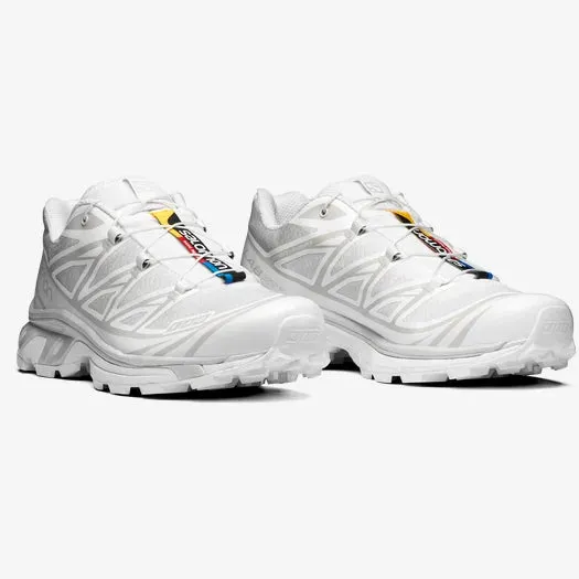 Salomon XT-6 Trainers - White/White/Lunar Rock