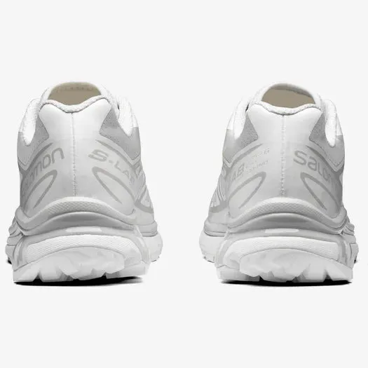 Salomon XT-6 Trainers - White/White/Lunar Rock