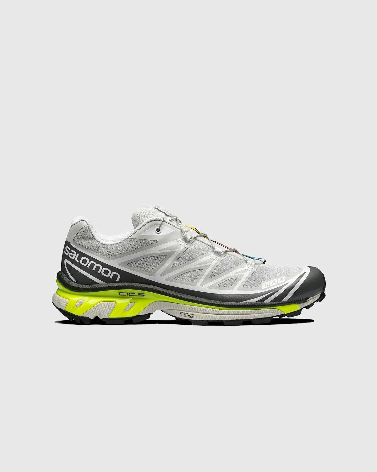 Salomon – XT-6 ADVANCED Lunar Rock/ Quiet Shade/ Safety Yellow | Highsnobiety Shop